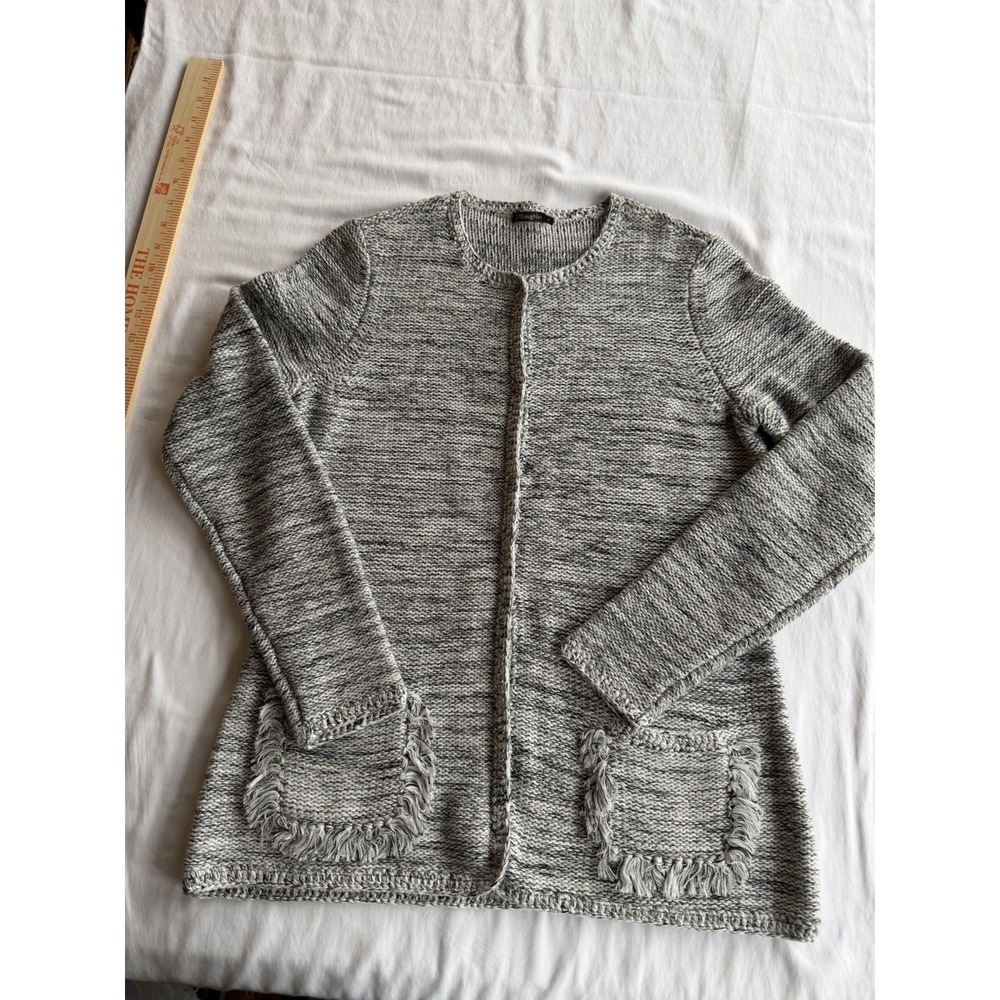 J MCLAUGHLIN‎ Contemporary Luxury Cardigan, Snapped Down Closure, Ultrasoft EuC